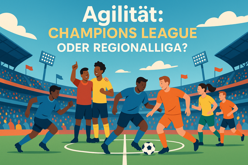 Die meisten Unternehmen spielen Kreisliga und träumen von Real Madrid